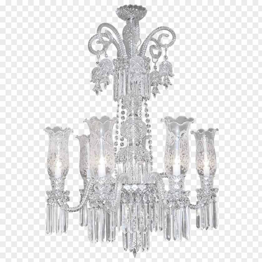 Chandelier Light Fixture Lighting Bohemian Glass PNG