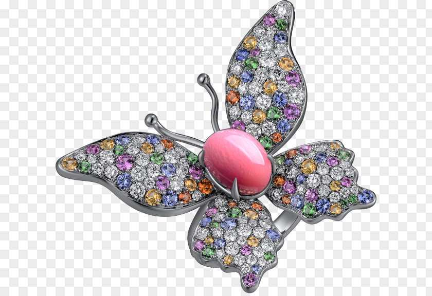 Conch Butterfly Jewellery Pearl Gemstone PNG