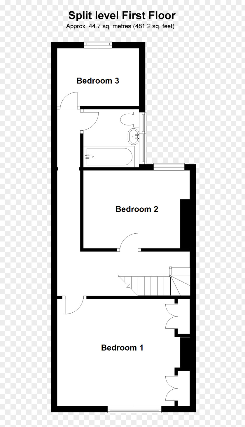 House Terenure Floor Plan Bedroom PNG