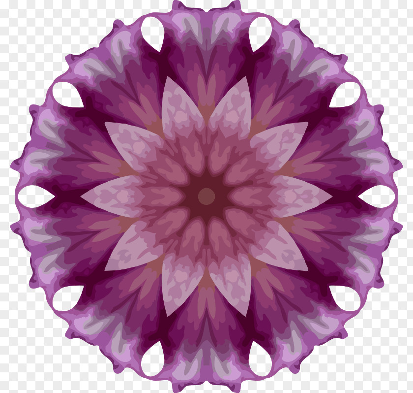 Purple Dahlia Petal PNG