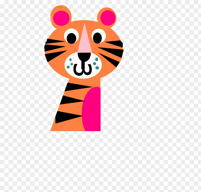 Tiger Glog Clip Art PNG