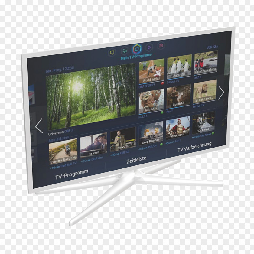 Tv Smart Samsung LED-backlit LCD High-definition Television TV Set PNG