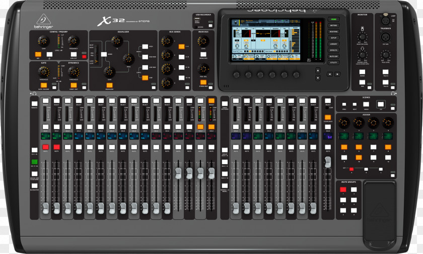 Mixer Audio Mixers Digital Mixing Console Behringer PNG