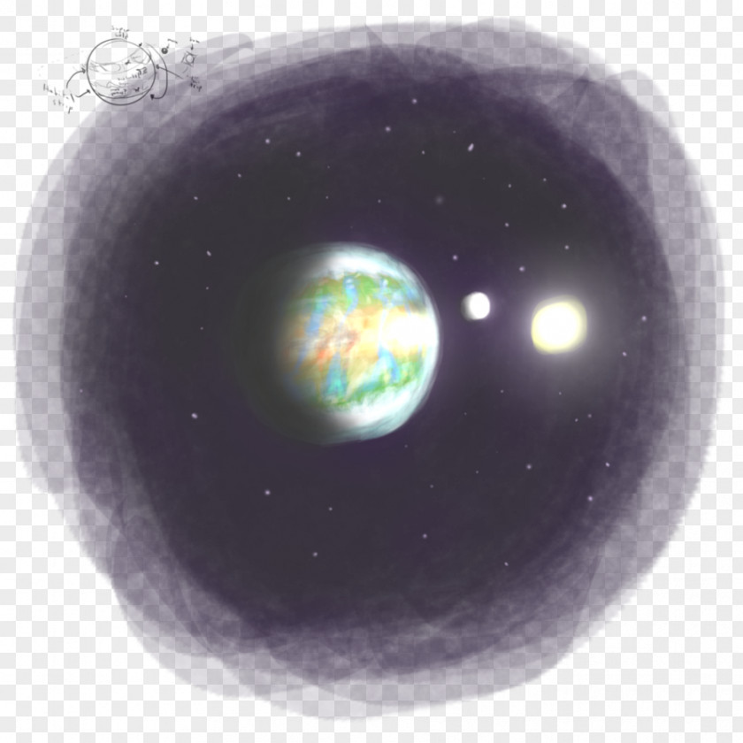 Unknown Planet Eye Sphere PNG