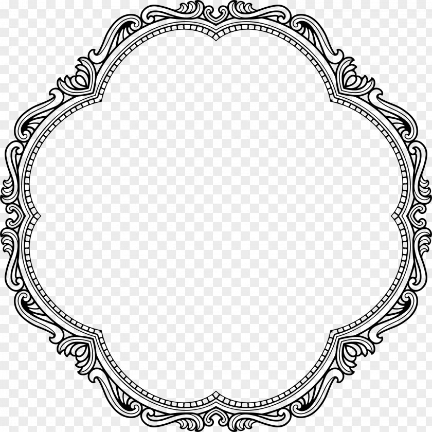 Vintage Graphic Frames Picture Clip Art PNG