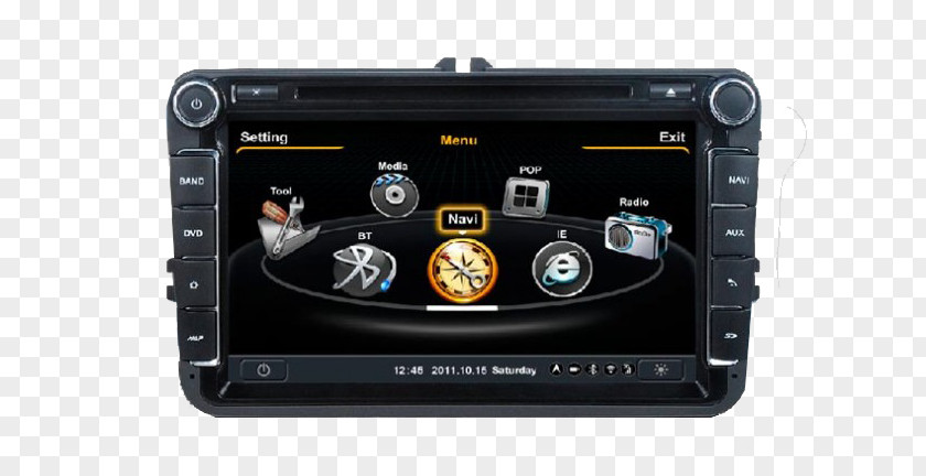 Volkswagen Polo Mk5 Toyota Car GMC Acadia GPS Navigation Systems PNG
