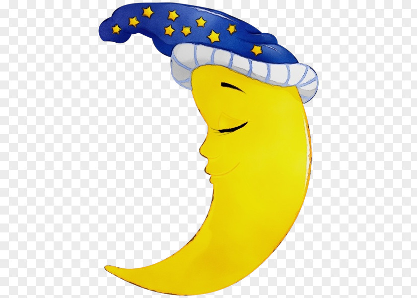 Yellow Banana Family Cartoon Plant PNG