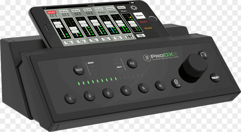 şalgam Mackie ProDX8 Audio Mixers Digital Mixing Console Mix8 PNG
