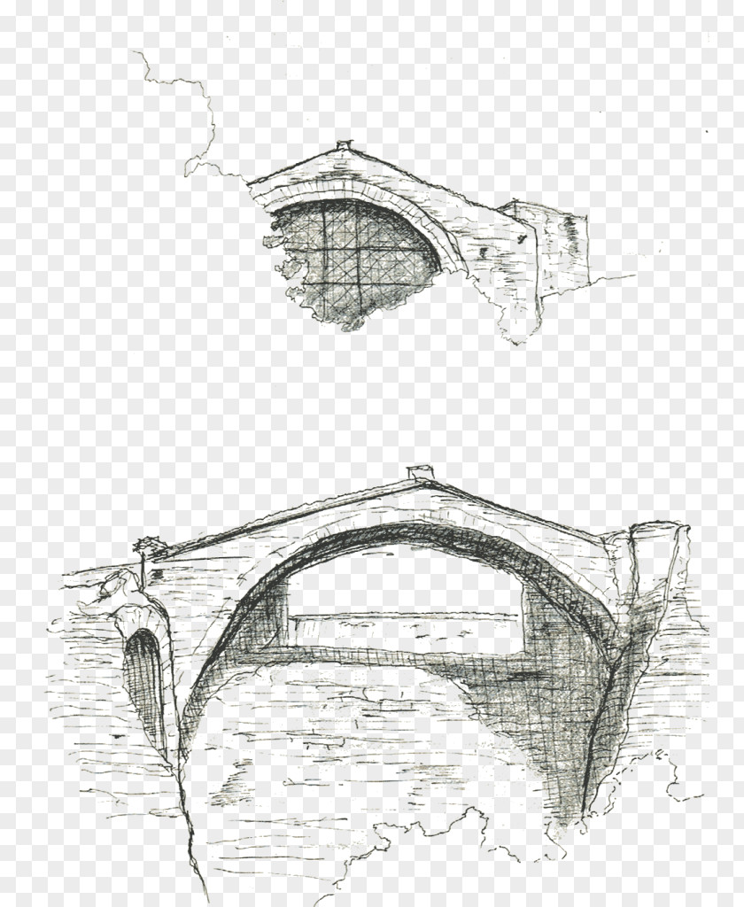 Baths Of Caracalla National Roman Museum, The Diocletian Architecture Sketch PNG