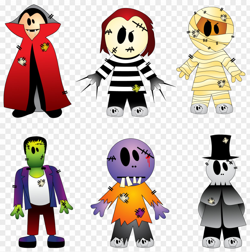Halloween Transparent Creepy Collection Costume New York's Village Parade Clip Art PNG