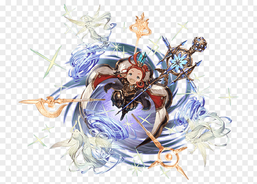 Shadowverse Granblue Fantasy Name Seiyu Walking Stick Weapon PNG