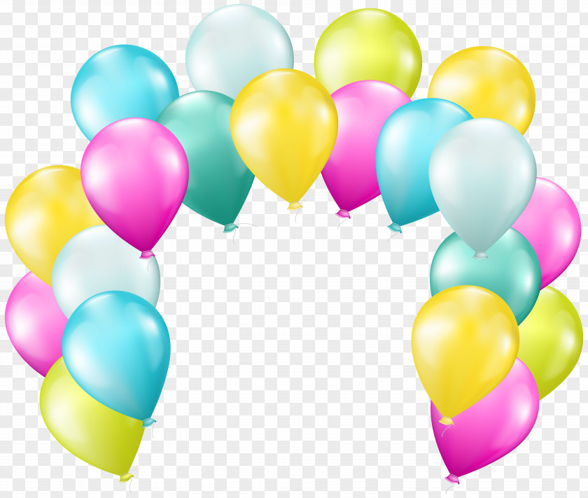 Balloons Arch Transparent Clip Art Image Balloon PNG