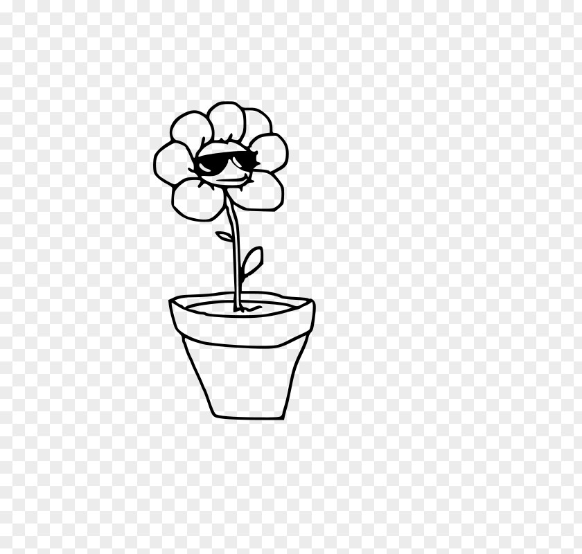 Flower Flowerpot Houseplant Crock Clip Art PNG