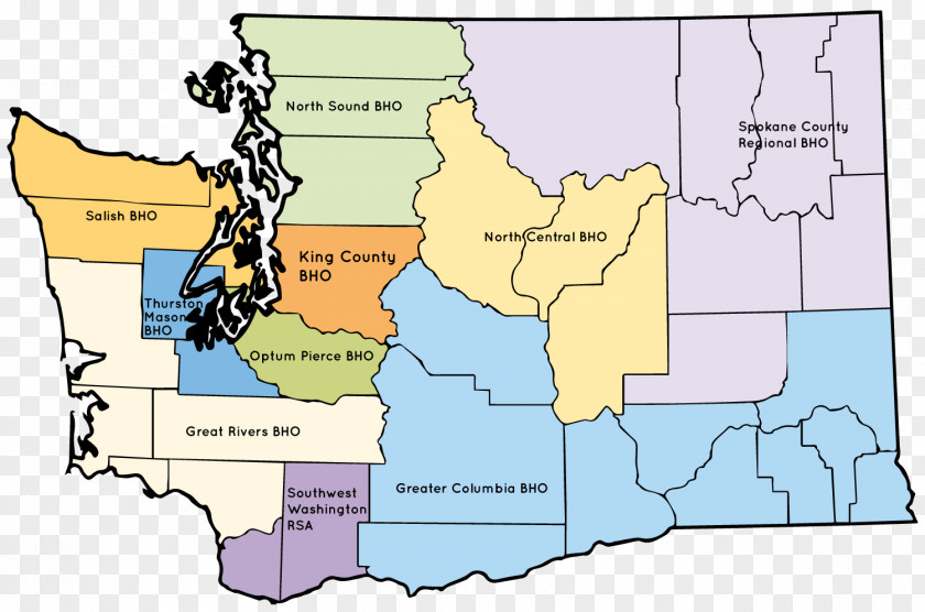 Line Kitsap County, Washington Angle Ecoregion Map PNG