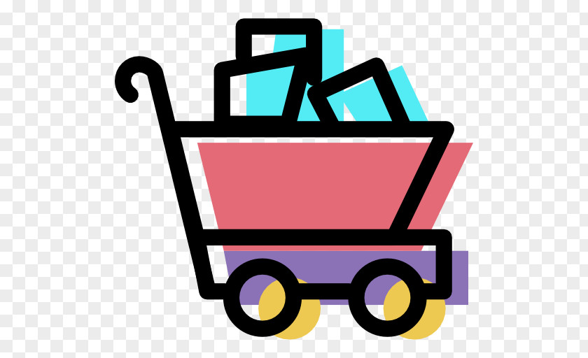 Supermarket Shopping E-commerce Cart Online PNG