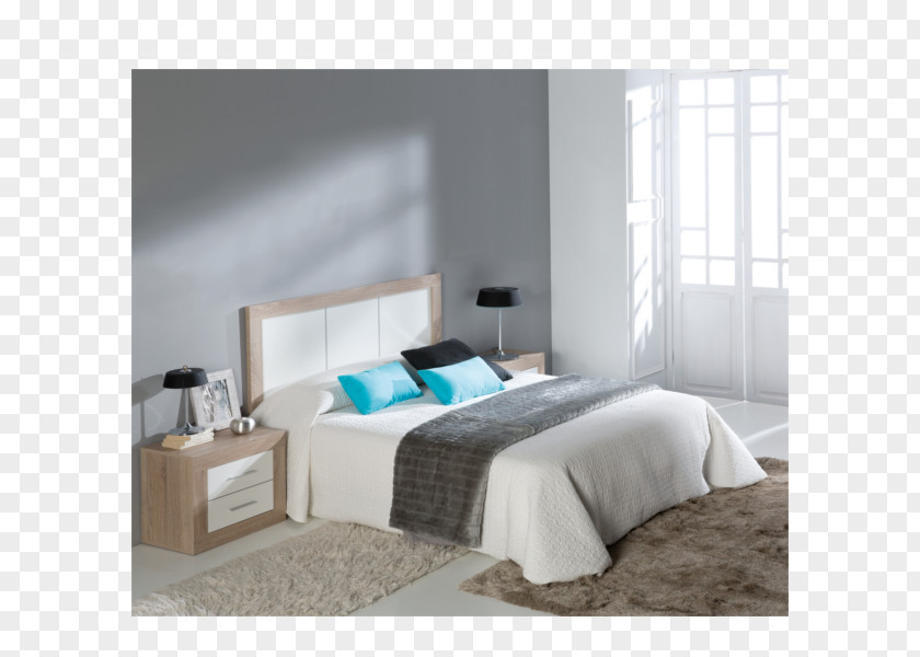 Table Furniture Bedroom White Headboard PNG
