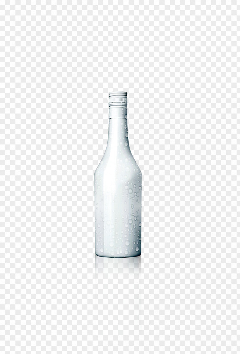 White Bottle Material Water Bottles Glass Liquid PNG