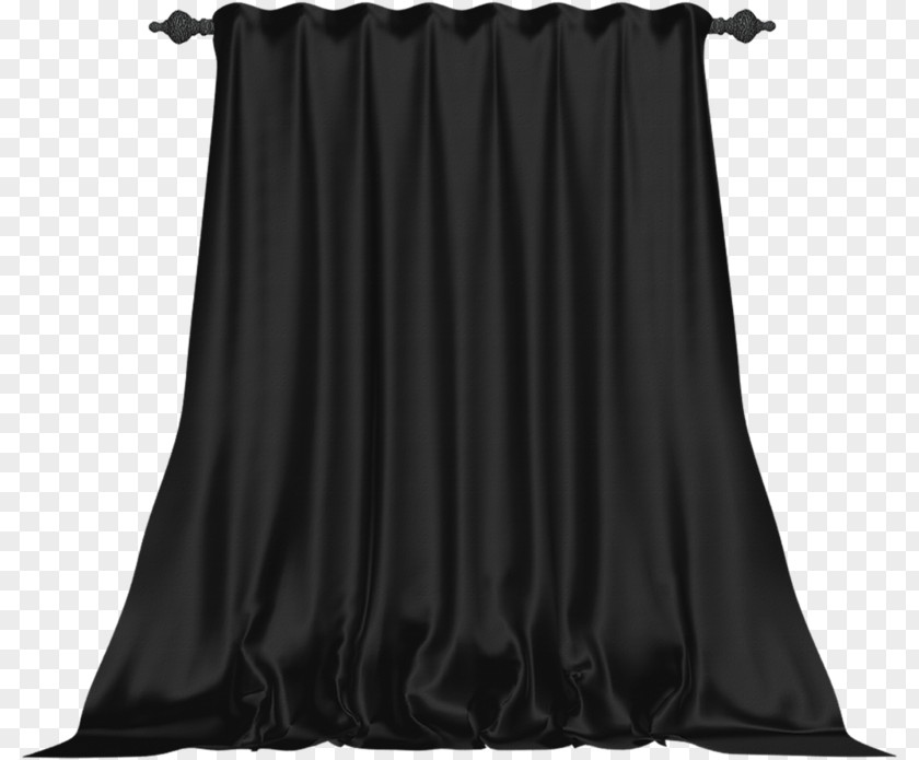 Black Curtains Curtain White Dress PNG