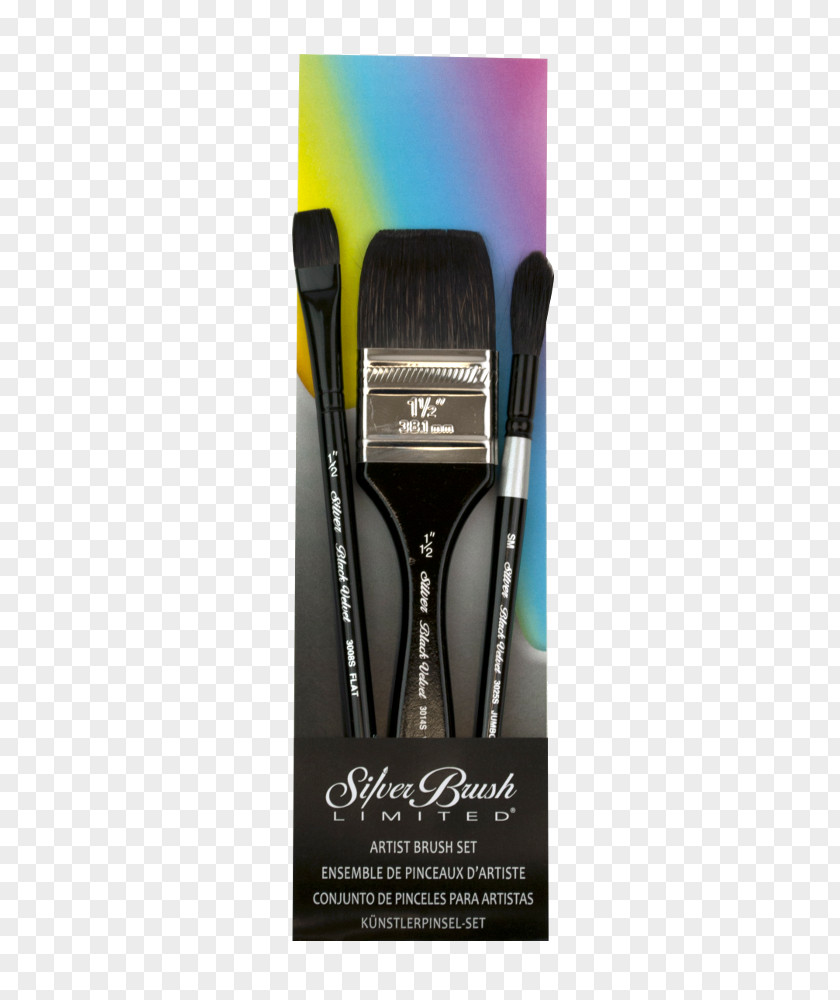 Black Watercolor Brush Paintbrush Painting En Plein Air Art PNG