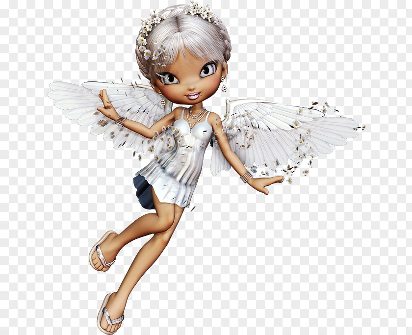Fairy The With Turquoise Hair Elf Duende Tale PNG