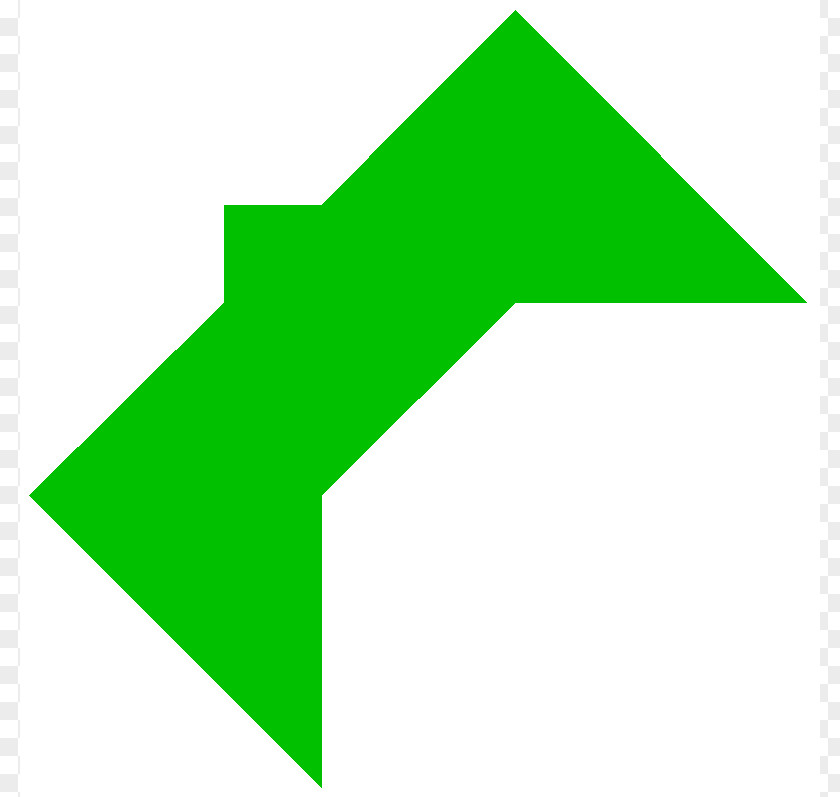 Line Angle Point Green PNG