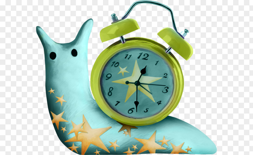 Alarm Clock And Snail Creativity PNG