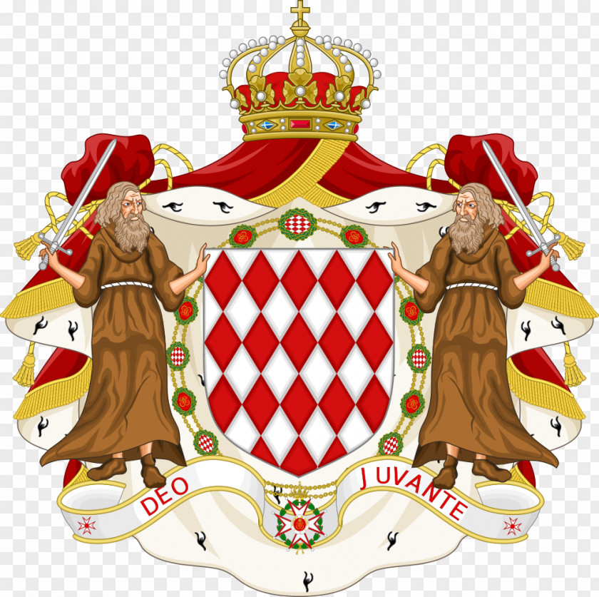 Family Coat Of Arms Monaco House Grimaldi Crest PNG