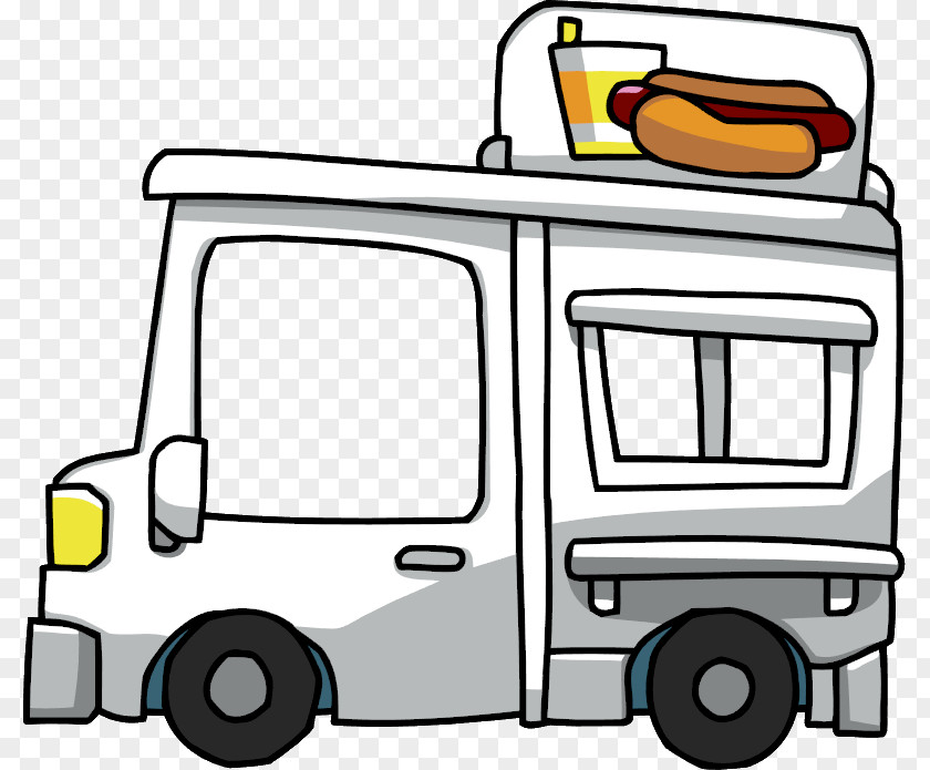 Food Truck Cliparts Hot Dog Fast Hamburger Van Cheese Sandwich PNG
