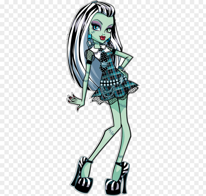 Monster Frankie Stein Frankenstein High Basic Doll PNG