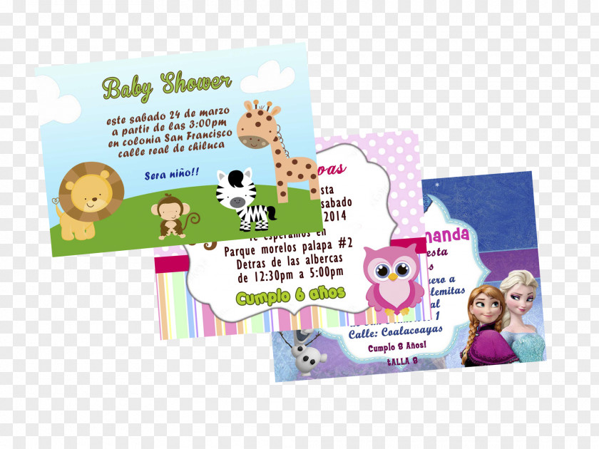Party Photography Baby Shower Convite Paper PNG