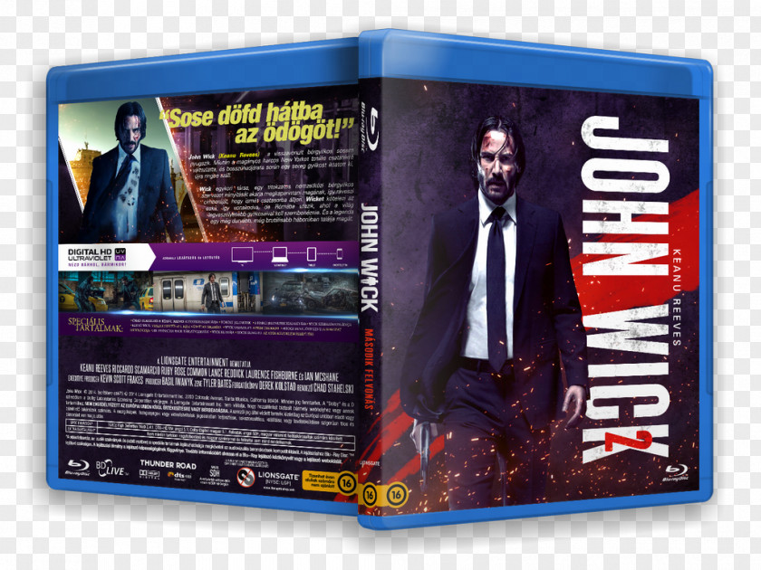 Dvd DVD Blu-ray Disc John Wick Video Poster PNG
