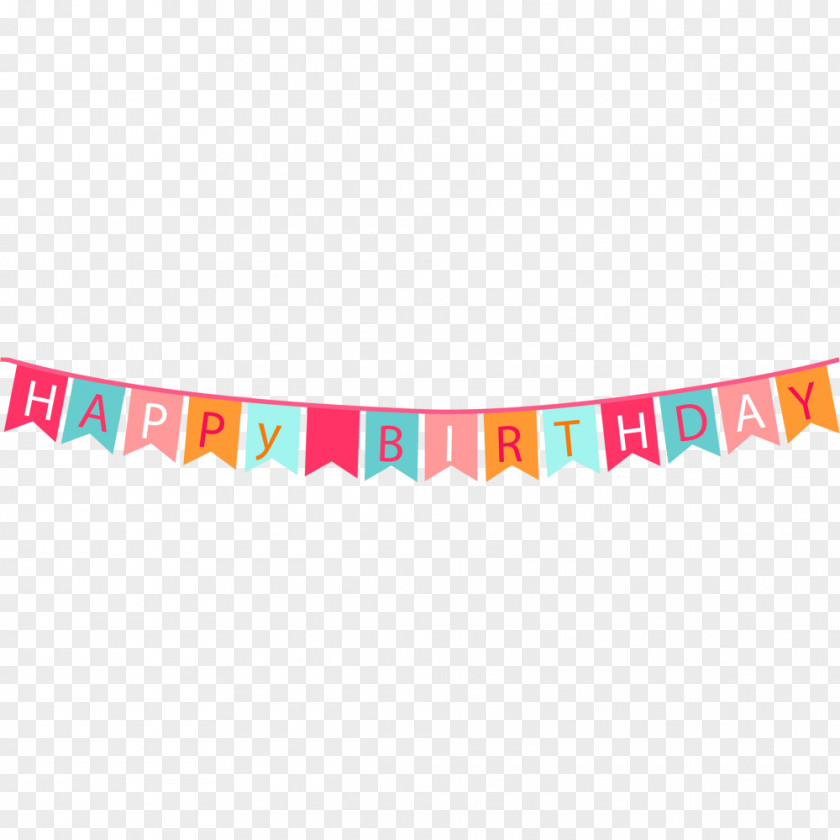 Happy Birthday Small Banner Icon PNG
