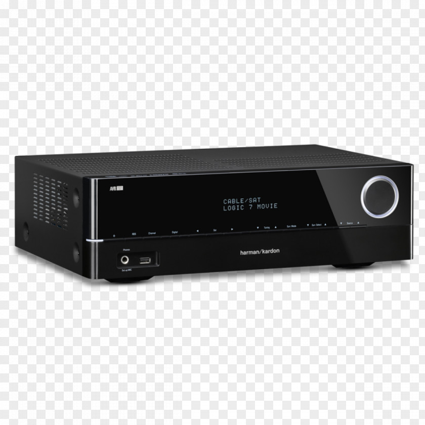 Live Acoustic 5.1 AV Receiver Harman Kardon AVR 161S 5x85 WBlack4K Ultra HD Home Theater Systems Surround Sound PNG