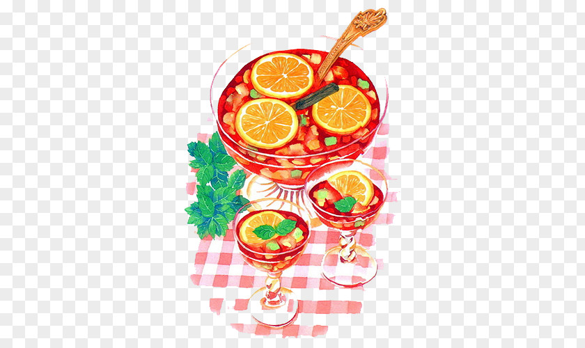 Picnic Lemonade Red Box Orange Juice Cocktail Garnish PNG