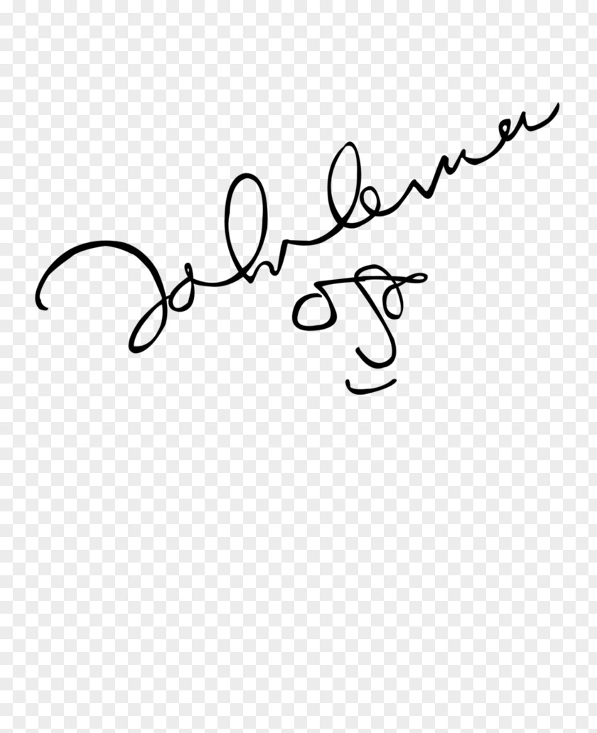 Signature Autograph John Lennon Box Musician Celebrity PNG
