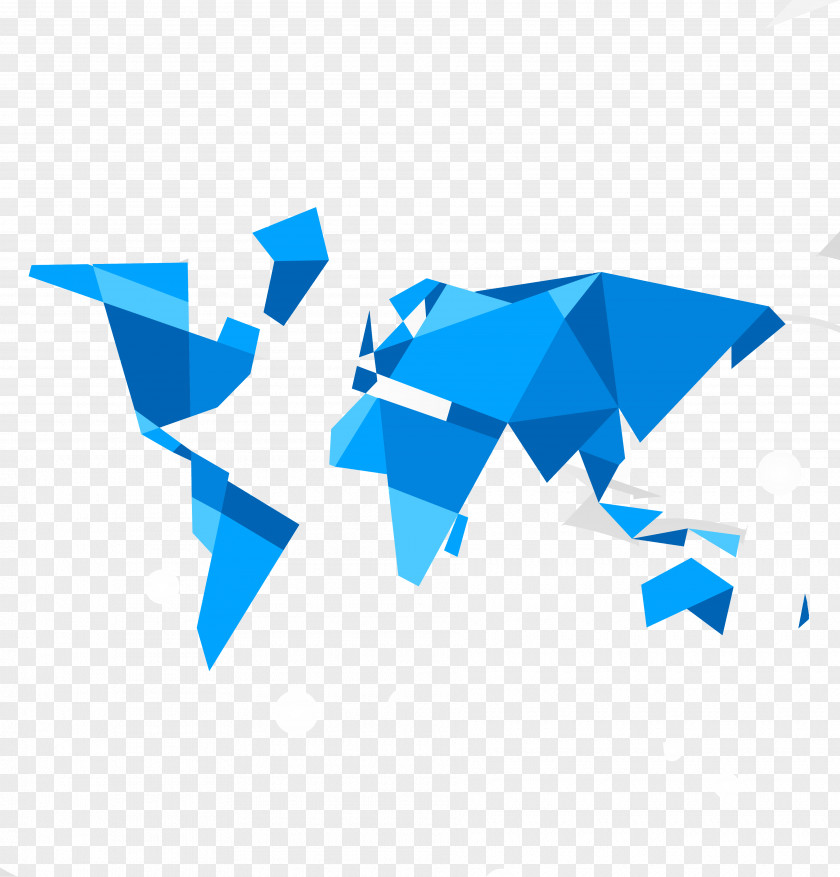 Stereoscopic 3D World Map Globe PNG