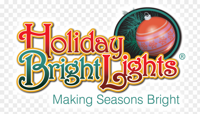 Bright Christmas Lights Logo Lighting Indiana PNG