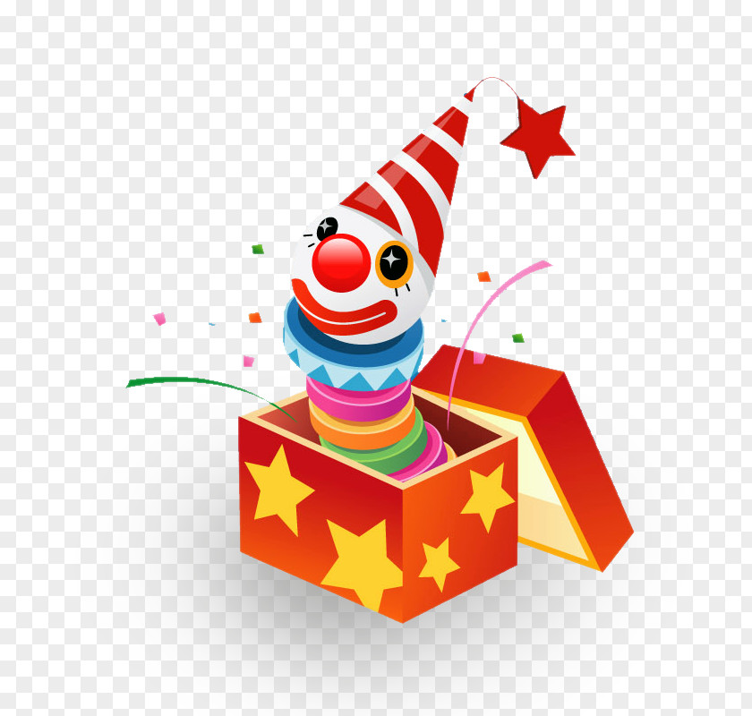 Gift Clown Cartoon PNG