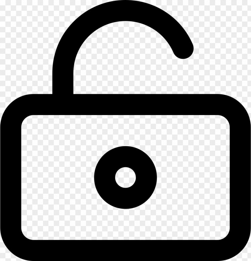 Hidden Icon Rectangle Area Padlock White Text PNG