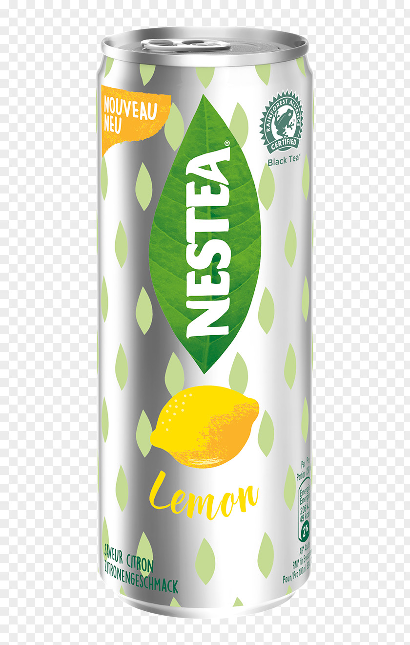 Lemon Tea NESTEA Drink Can Steel And Tin Cans PNG