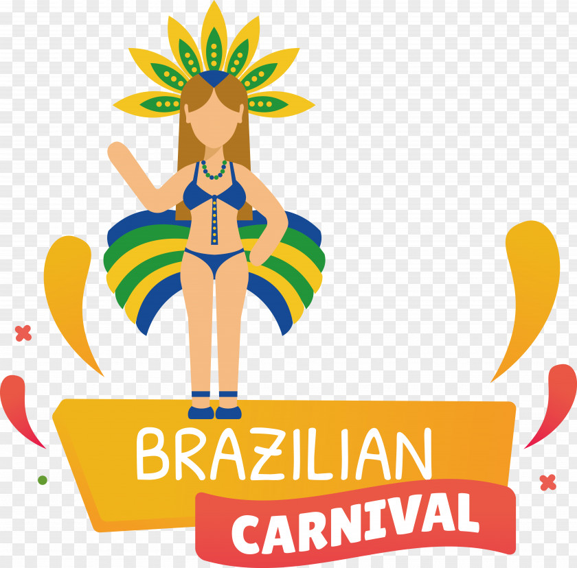 Logo Cartoon Carnaval Brasileiro Martial Arts PNG