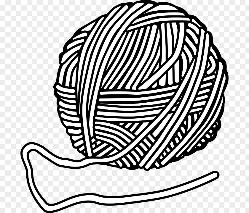 Yarn Wool Knitting Clip Art PNG