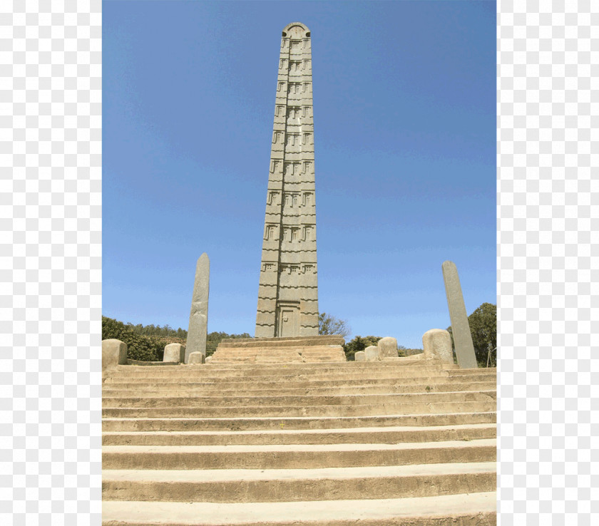 Ancient Town Obelisk Of Axum Kingdom Aksum King Ezana's Stela Ezana Stone Stele PNG