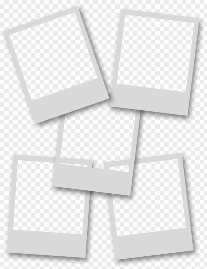 Collage Paper Instant Camera Photograph PNG
