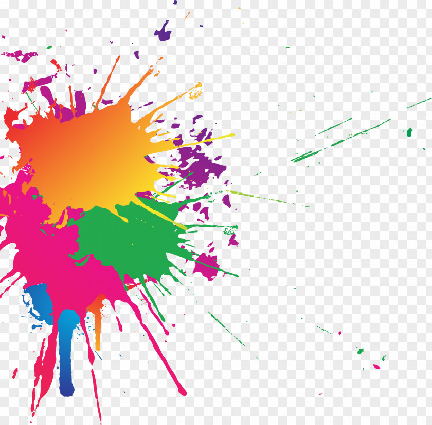 Colour Color Desktop Wallpaper Splash PNG