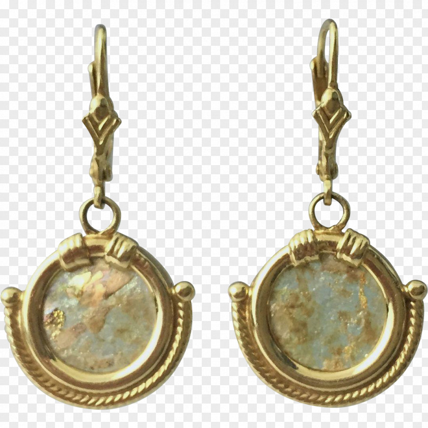 Earring Ancient Rome Etruscan Civilization Jewellery Roman Glass PNG