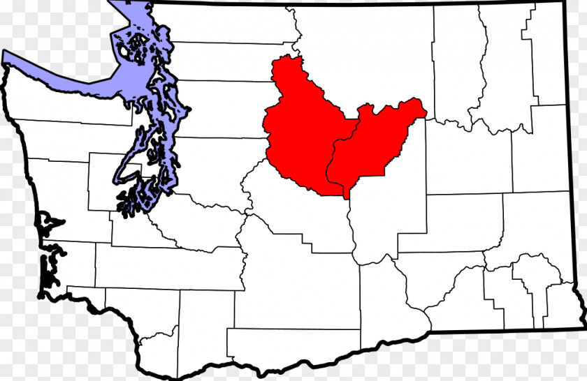 Map Garfield County, Washington Yakima Okanogan Lewis Pierce PNG