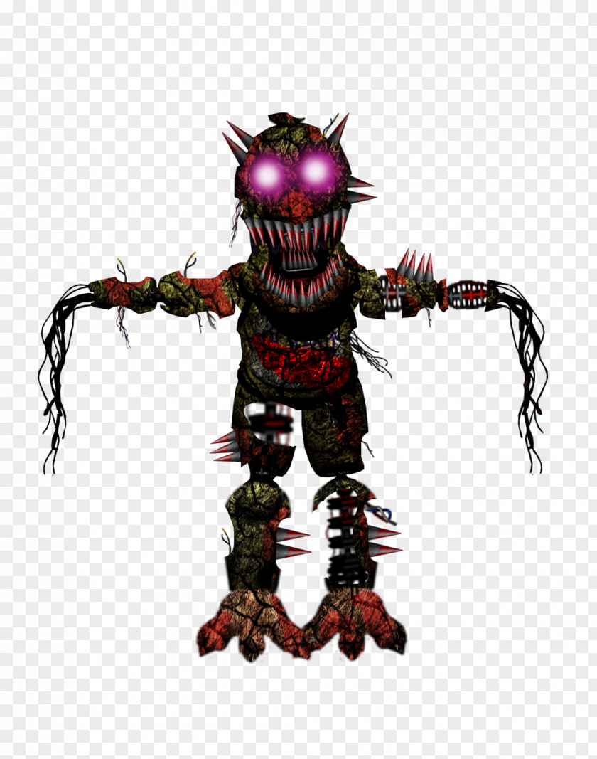 Nightmare Foxy Five Nights At Freddy's 2 4 Animatronics DeviantArt PNG