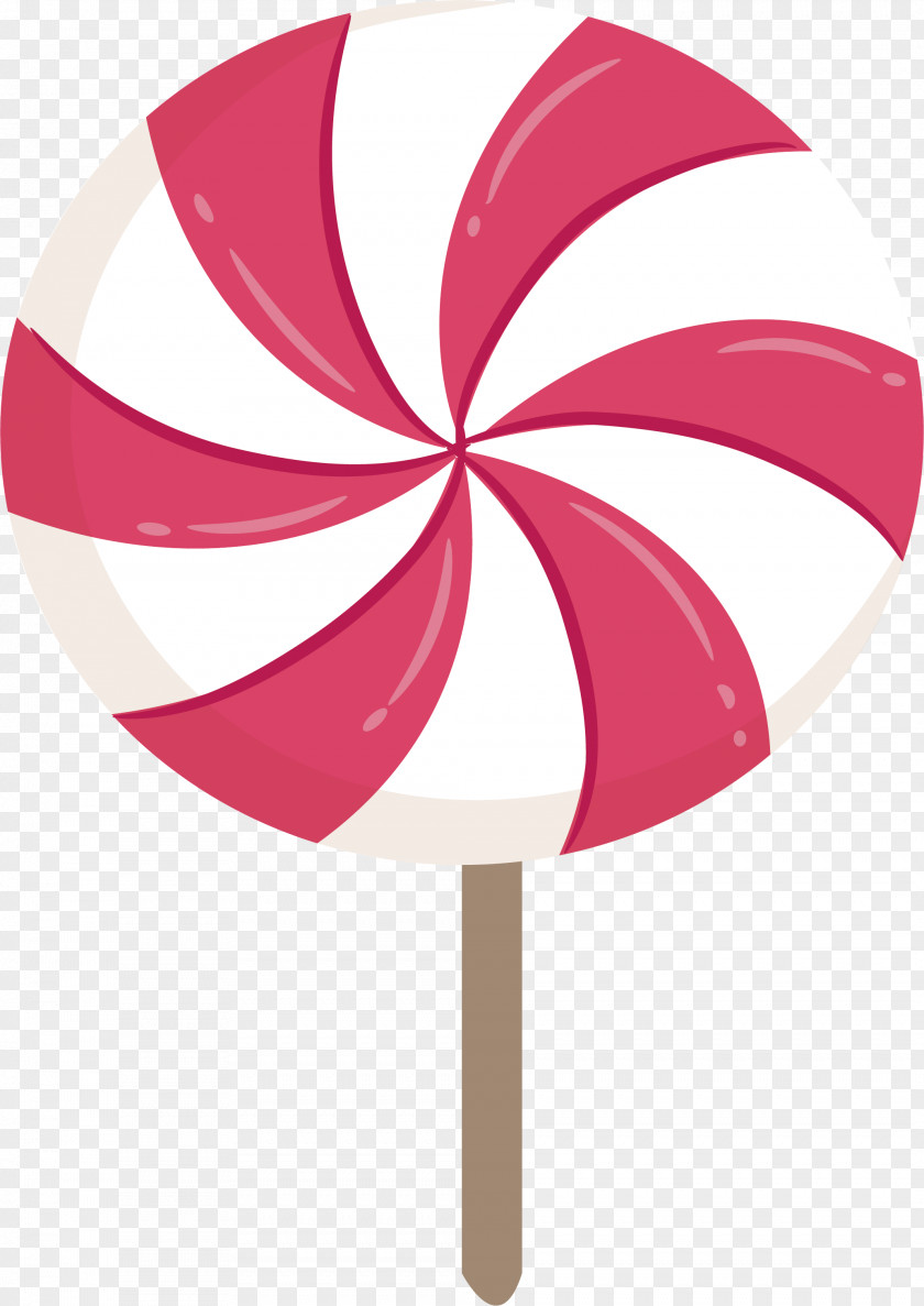 Red And White Striped Lollipop Candy Download Food PNG
