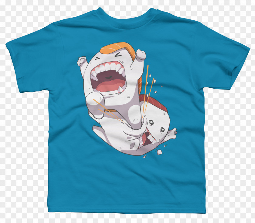 T-shirt Sushi Design By Humans Salmon Sleeve PNG